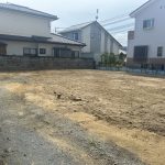 売土地 亘理町字上中野地2-3 面積268.25㎡（81.1坪）680万円 現況更地になります。